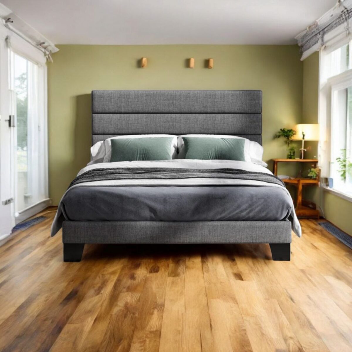 velvet bed
