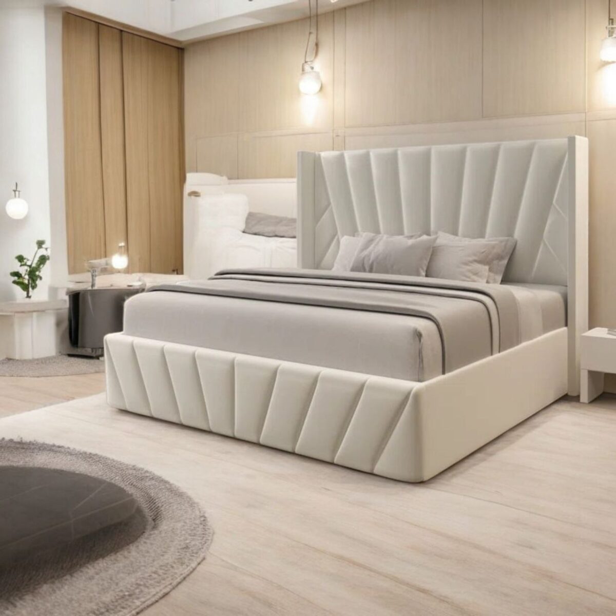 velvet bed