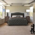 velvet bed