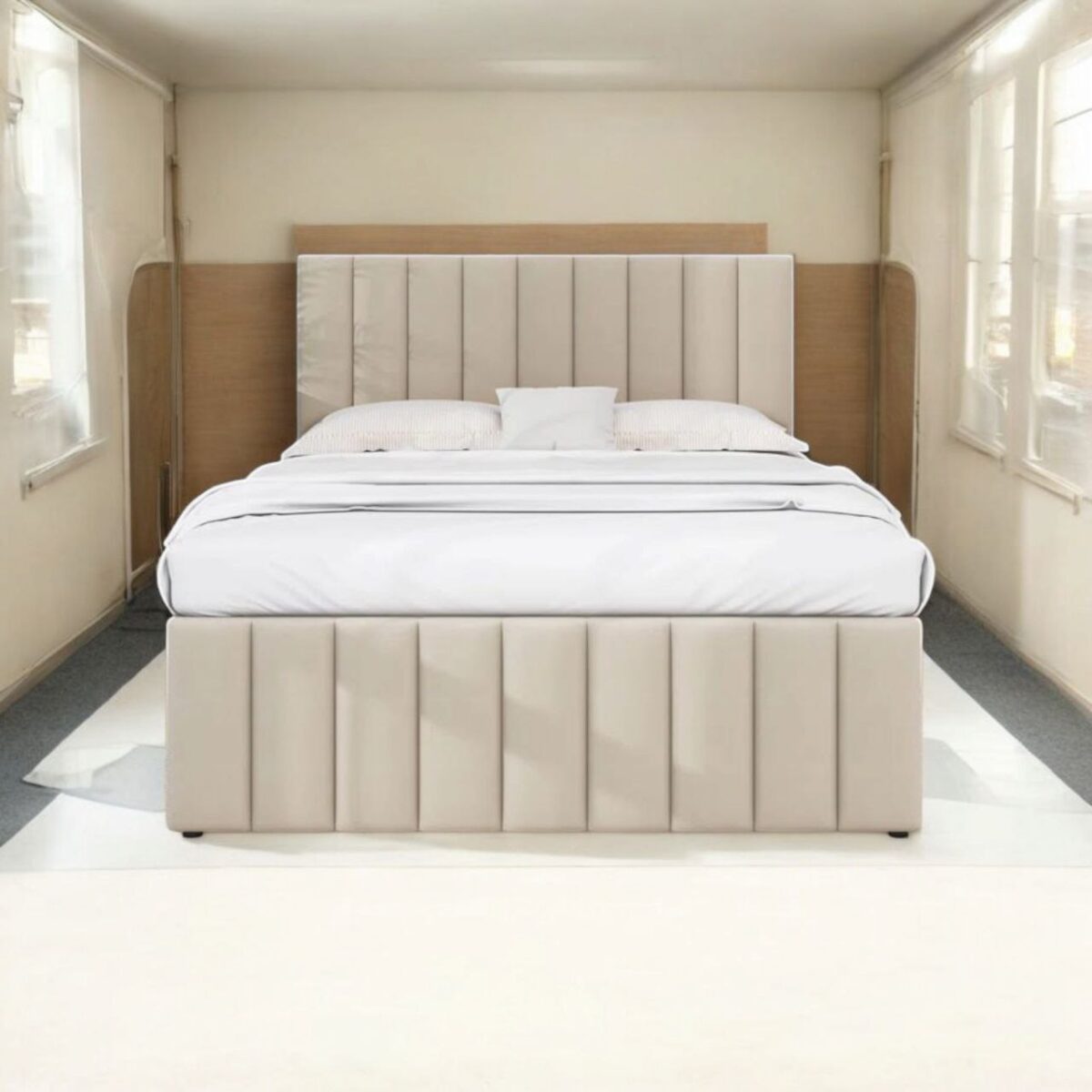 velvet bed