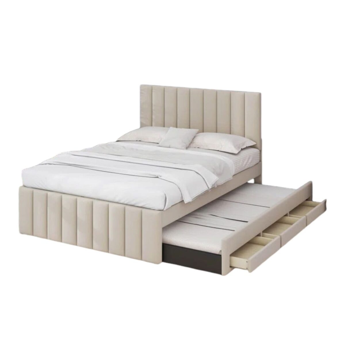 velvet bed