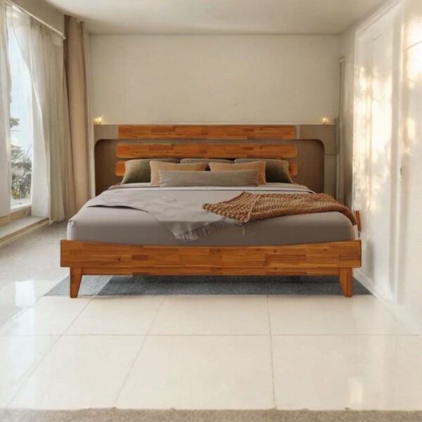 Sheesham Solid Wood Platform Bed