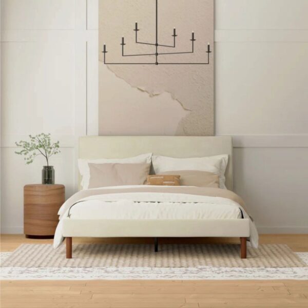 Solliso Upholstered Platform Fabric Bed