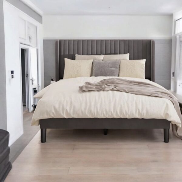 Sansus Upholstered Platform Fabric Bed