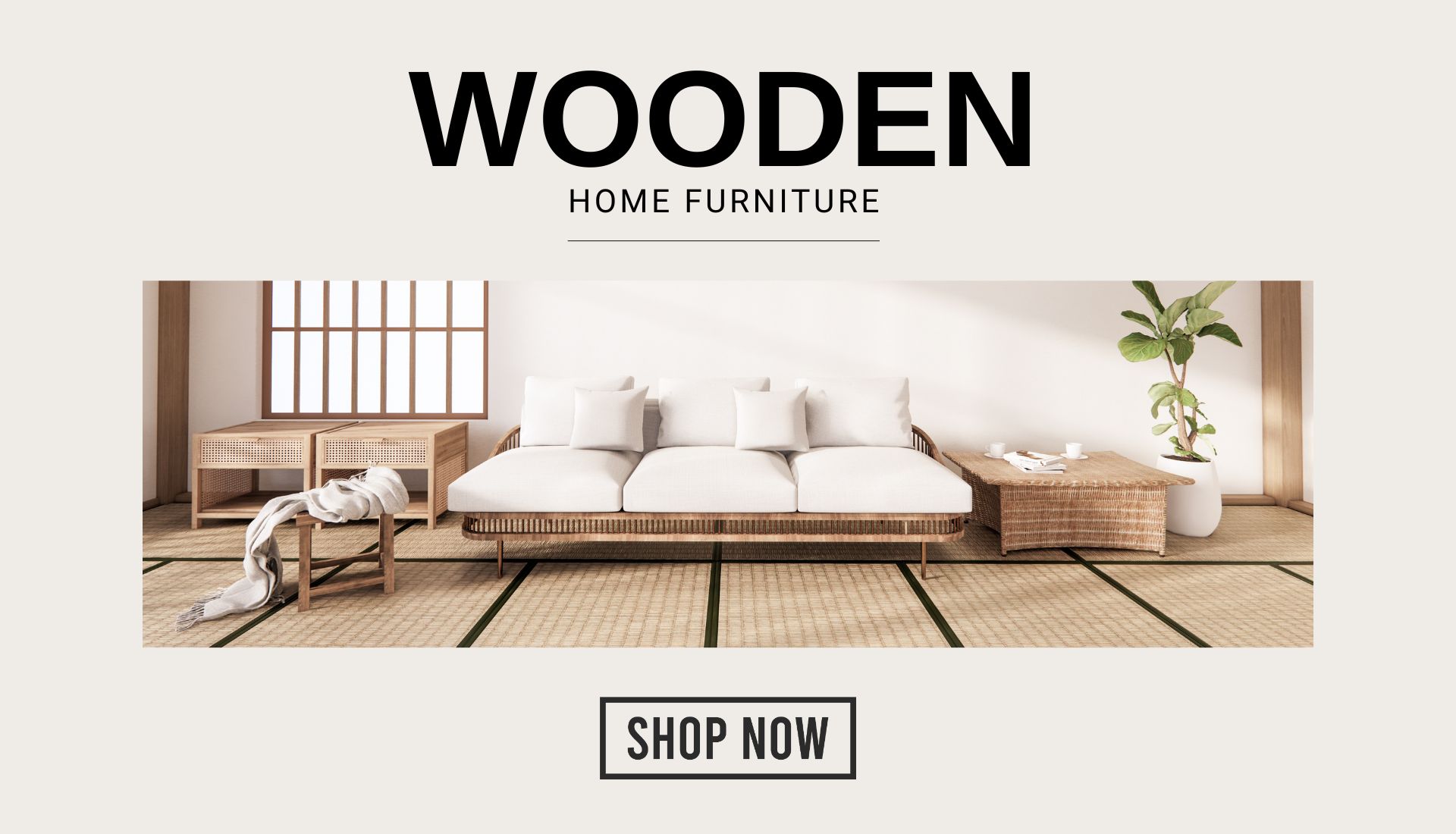 Brown & White Modern Simple Minimalist Furniture Interior Products Presentation (1920 x 1000 px) (1920 x 800 px) (1920 x 1100 px)