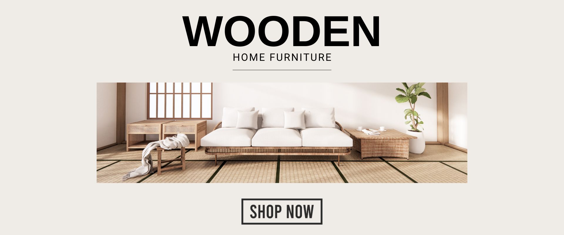 Brown & White Modern Simple Minimalist Furniture Interior Products Presentation (1920 x 1000 px) (1920 x 800 px)