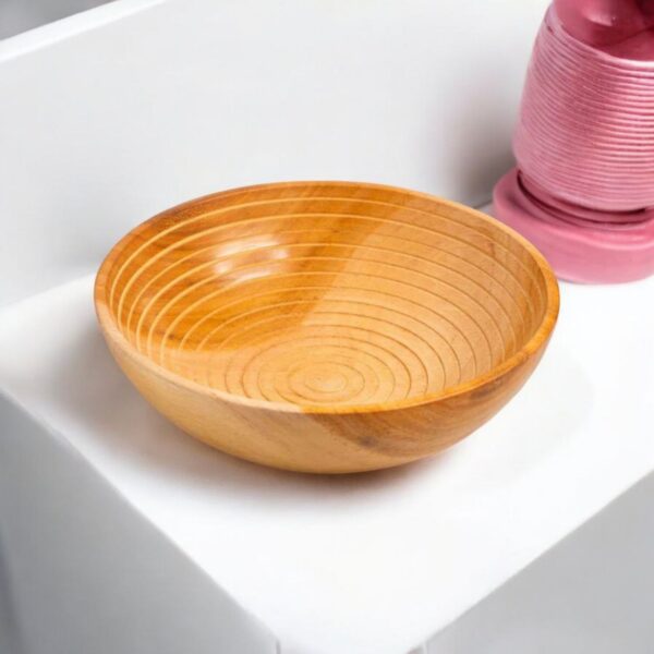 Solid Wood Design Fruit Bowl