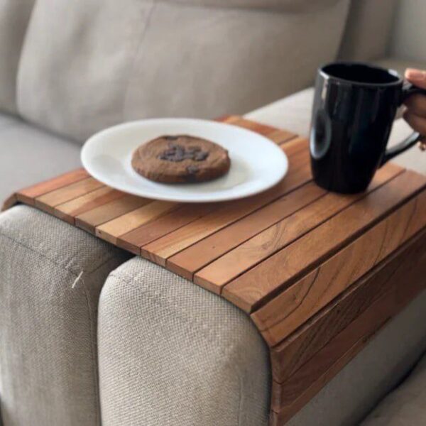 Acacia Sofa Arm Tray