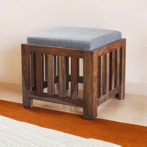 Cuttack Stool Ottoman Poufee for Home/Office Solid Wood