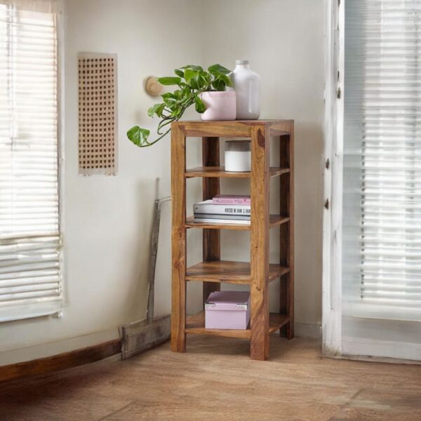 Bookshelf 4 Tier Rack for Study and Living Room/Home/Office