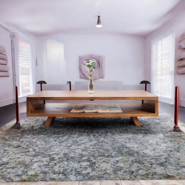 Solid Centre Sheesham Wooden Table For Living Table