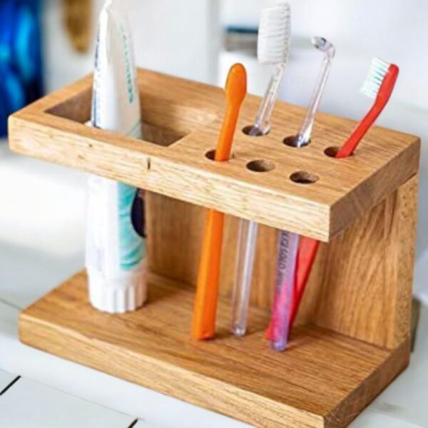 Furniture Toothbrush Toothpaste Stand Holder