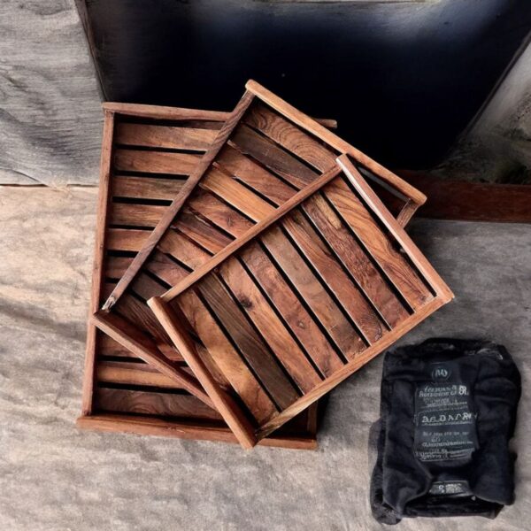 Serving Tray for Breakfast, Tea Serving, Table Décor