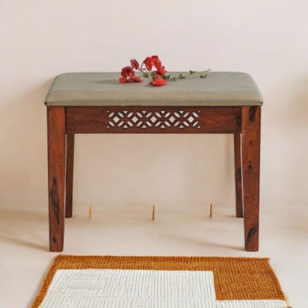 Sheesham Wood 1 Seater Dining Bench