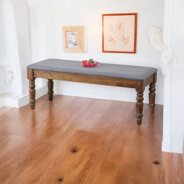 Belgium 3 Seater Sheesham Wood Bench