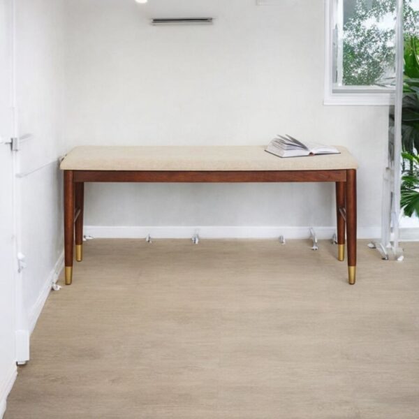 Boston Solid Wood Three Seater Bench