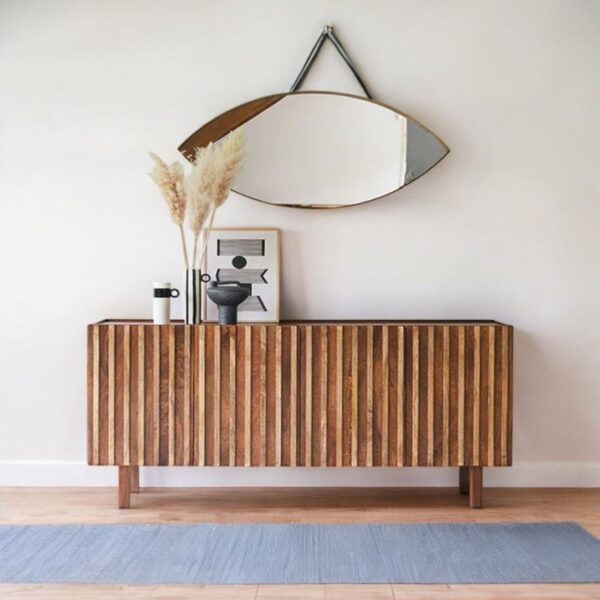 Indore Solid Wood Sideboard Cabinet