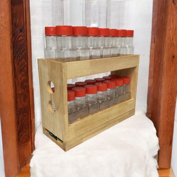 Sliding Kitchen Wooden Spice